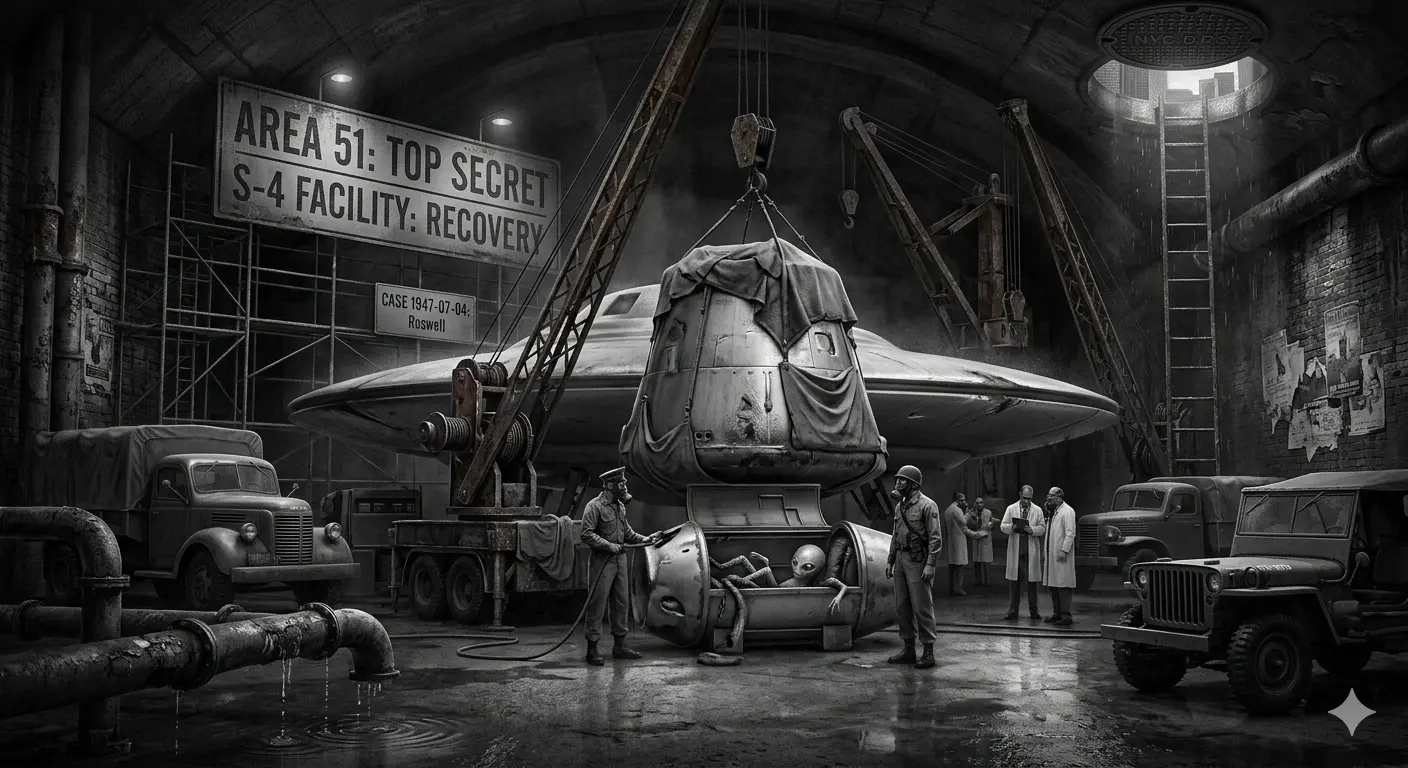 L'Area 51 e gli alieni di Roswell