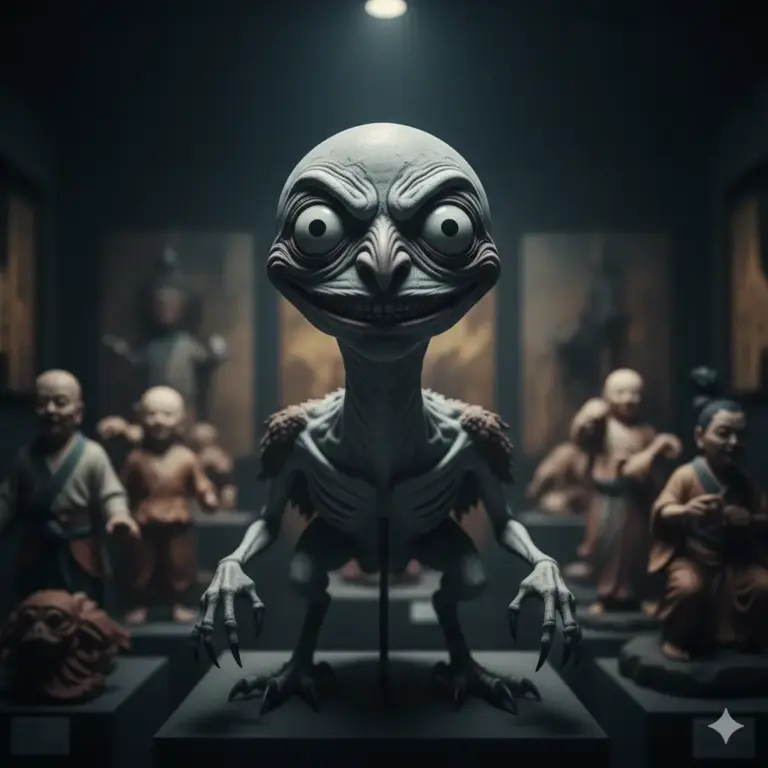 Momo La Scultura Grottesca e il Volto del Terrore Digitale