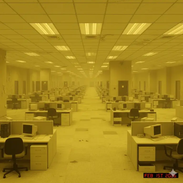 The Backrooms Livelli infiniti di uffici vuoti e corridoi gialli fuori dalla realtà