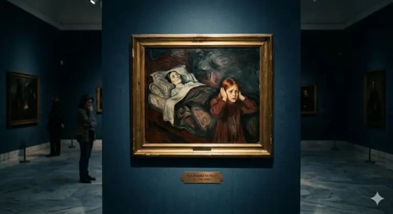 La Madre Morta di Edvard Munch