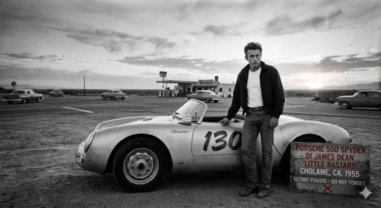 La Porsche 550 Spyder di James Dean