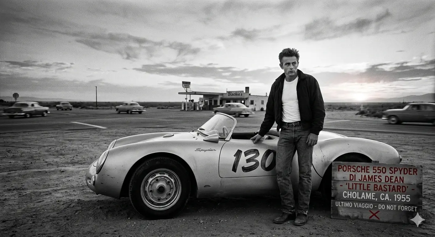 La Porsche 550 Spyder di James Dean